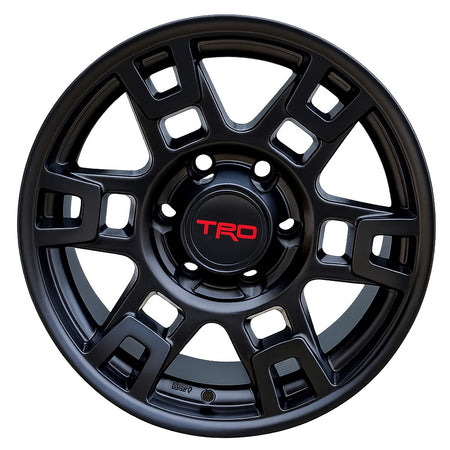 17-inch OE Style Wheels matte black automotive rims for Toyota Tacoma, 4Runner, FJ Cruiser, Sequoia, Lexus GX460, GX470
