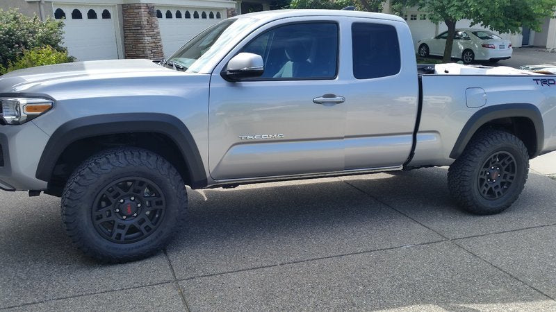 17-inch OE Style Wheels SEMA Pro Matte Black rims for Toyota Tacoma, 4Runner, FJ Cruiser, Sequoia, Lexus GX460, GX470 vehicles
