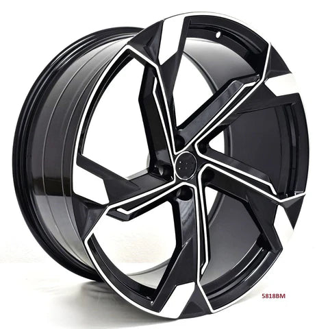 22-inch SQ8 Style Wheels by OE Style for Audi Q7, Q8, SQ7, SQ8, and E-Tron SUV with modern multi-spoke design.
