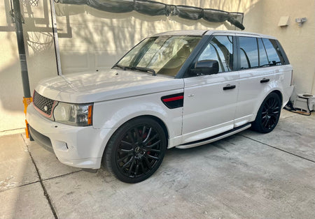 Set of four 22-inch gloss black OE Style Wheels for Range Rover Defender Discovery LR3 LR4 HSE Sport SVR Autobiography.