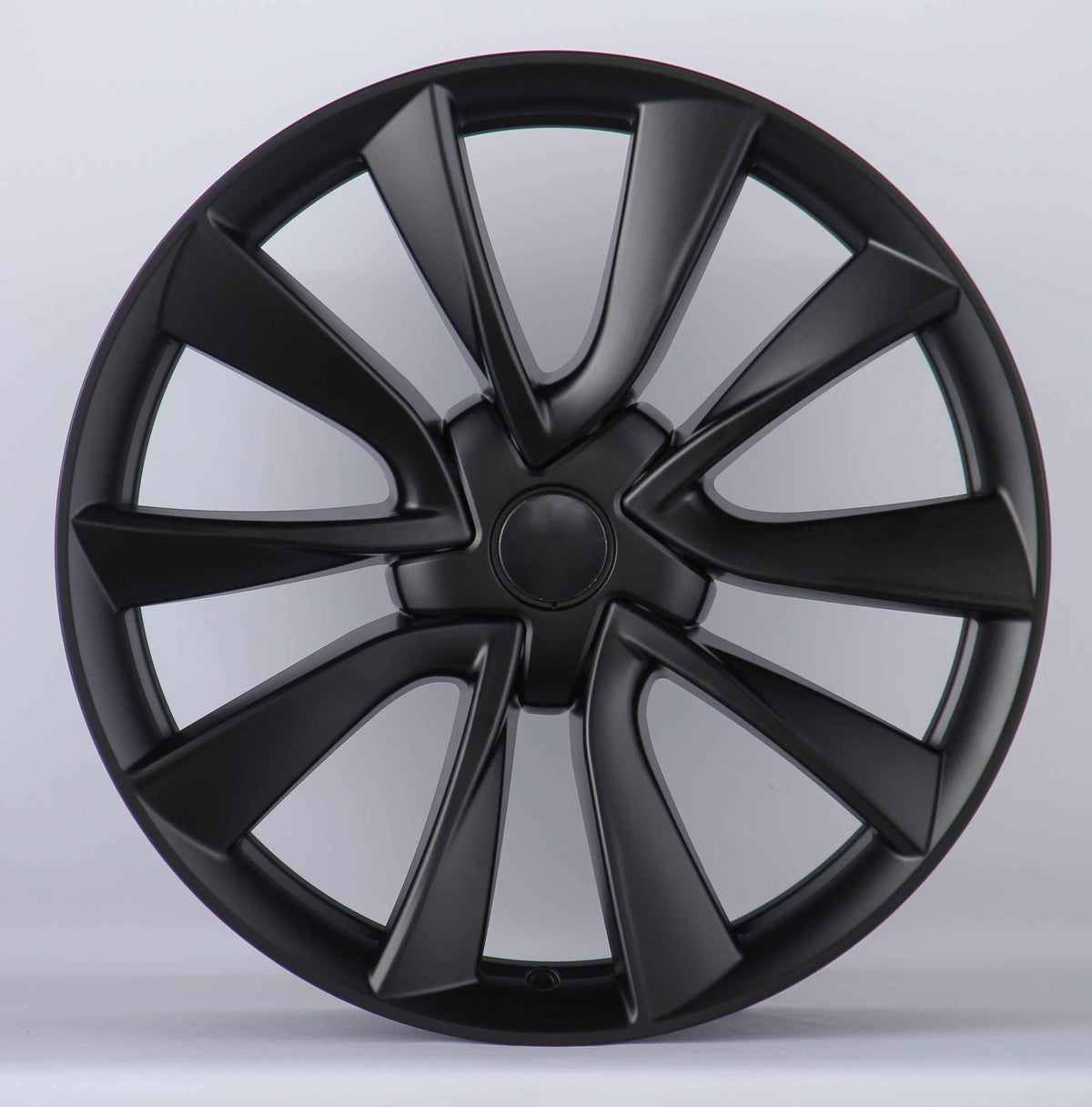 19-inch satin black OE Style Wheels for Tesla Model 3 AWD RWD Long Range Performance, automotive rims with sporty design.
