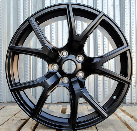 20x9 OE Style Wheels matte black rims for Dodge Durango, Jeep Grand Cherokee, SRT, Hellcat, and Trackhawk models.