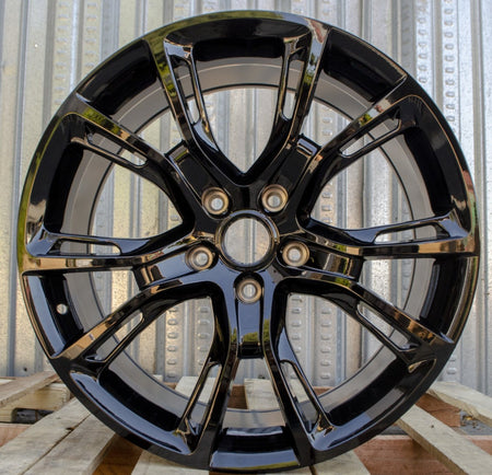 20-inch SRT Gloss Black wheels by OE Style Wheels for Dodge Durango, Jeep Grand Cherokee, Wrangler, Rubicon, Commander, and SRT8.