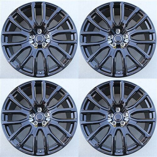 22-inch gloss black OE Style Wheels for Range Rover Defender, Discovery, LR3, LR4, HSE, Sport, SVR, Supercharged, Dynamic, Autobiography