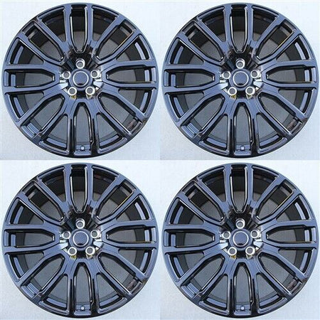 22-inch gloss black OE Style Wheels for Range Rover Defender, Discovery, LR3, LR4, HSE, Sport, SVR, Supercharged, Dynamic, Autobiography