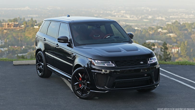 Set of four OE Style Wheels 22-inch gloss black SVR style rims for Range Rover Defender, Discovery, LR3, LR4, HSE, Sport, SVR, Dynamic