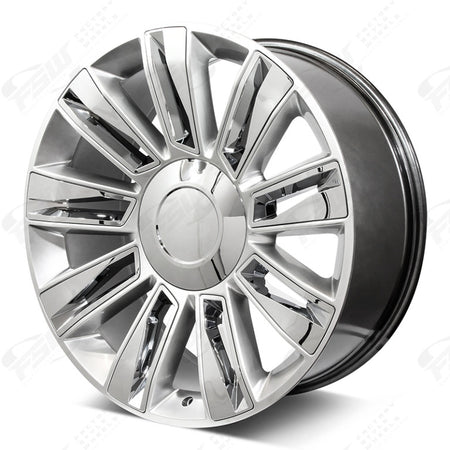 26-inch diamond style OE Style Wheels for Cadillac Escalade luxury and premium sport models, showcasing sleek automotive rim design.
