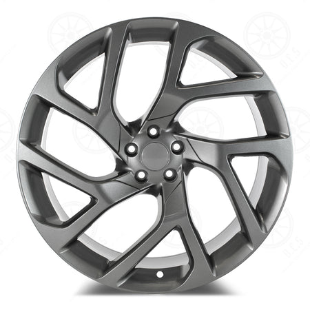 22-inch Gunmetal Autobiography Style Wheels by OE Style Wheels on Range Rover Evoque and Velar models.